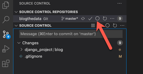 Conventional Commits icon in VScode